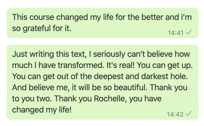 Testimonial from a Mindspo participant